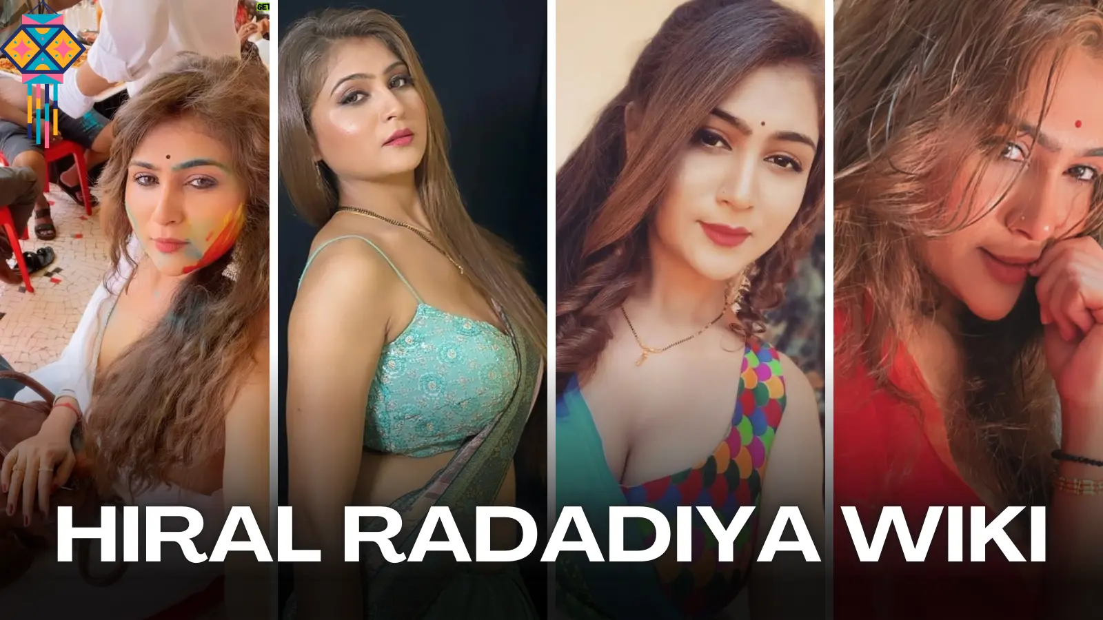 Hiral Radadiya smiling portrait in ethnic outfit