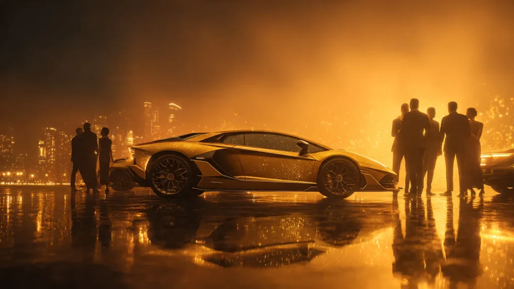 Luxury car collection of top Bollywood film actors.