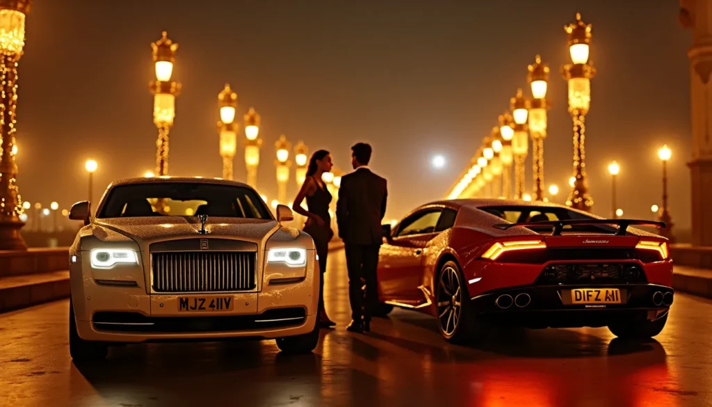 Bollywood superstars owning premium cars like Rolls-Royce and Lamborghini.